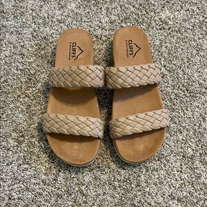 Cliffs by White Mountain Tan Sandals